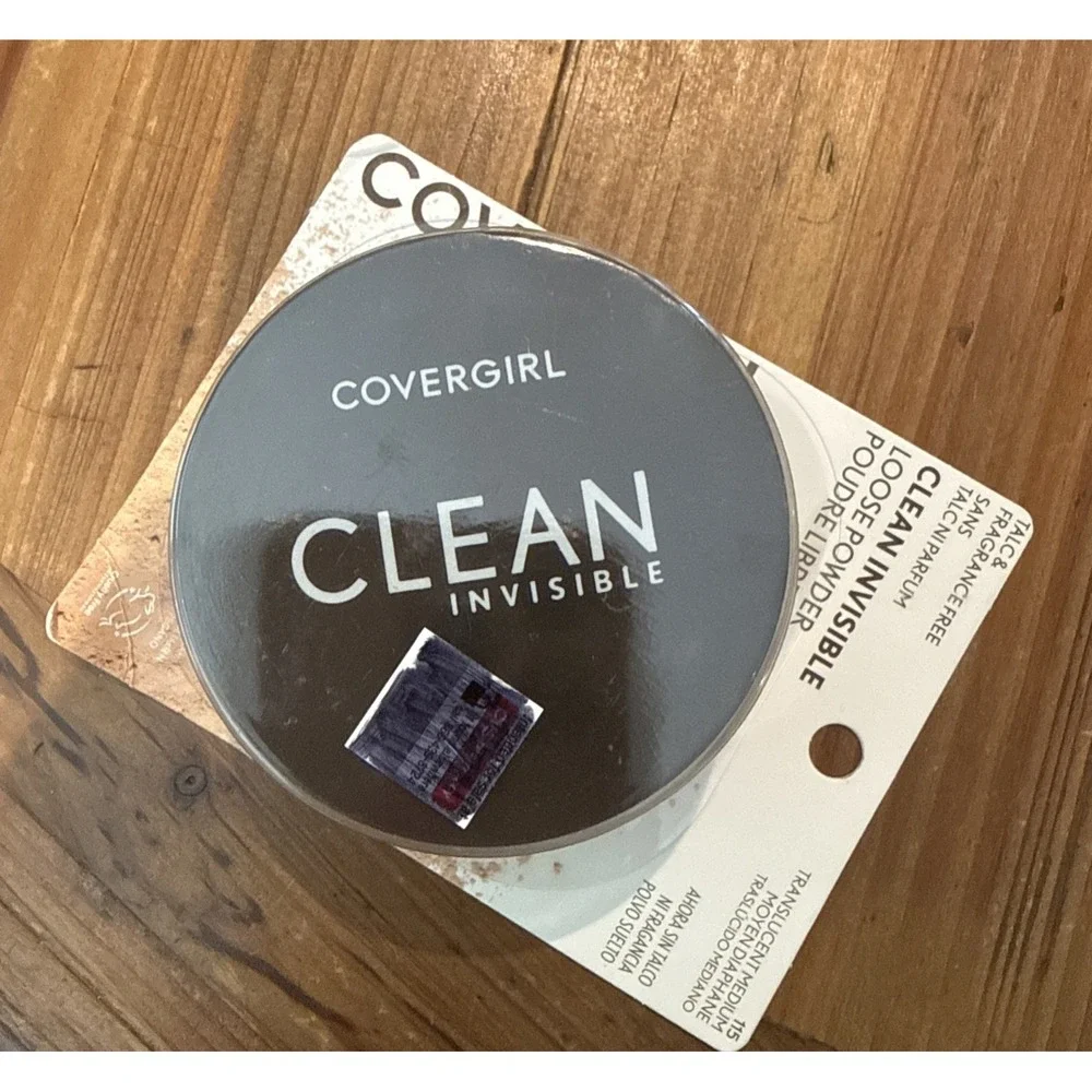 CoverGirl Clean Invisible Loose Powder 115 Translucent Medium Talc Free New